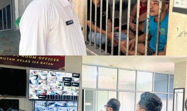 Rutan Batam Terima Kunjungan Kerja Kakanwil Ditjenpas Kepri, Pastikan Layanan dan Pembinaan Optimal