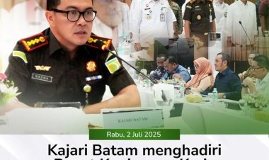 Kajari Batam Hadiri Rapat Kerja Komisi XIII DPR RI Bahas Perlindungan Saksi dan Korban