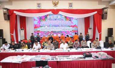 UNGKAP KASUS MAFIA TANAH, POLDA KEPRI GELAR KONFERENSI PERS BERSAMA POLRESTA TANJUNGPINANG