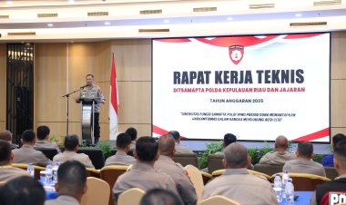 KAPOLDA KEPRI BUKA RAKERNIS FUNGSI TEKNIS SAMAPTA T.A. 2025: SAMAPTA ADALAH TULANG PUNGGUNG KEPOLISIAN