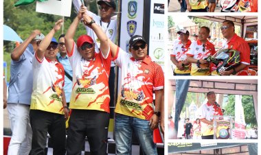 KAPOLDA KEPRI RESMI MEMBUKA KEJUARAAN DRAG RACE, ROAD RACE, DAN DRAG BIKE DALAM RANGKA HARI BHAYANGKARA KE-79 TAHUN 2025