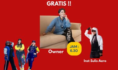 Senam Sehat Bersama Rumah Makan Mia Tanjong, Gratis