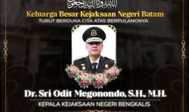 Keluarga Besar Kejaksaan Negeri Batam Sampaikan Duka Mendalam atas Wafatnya Kajari Bengkalis