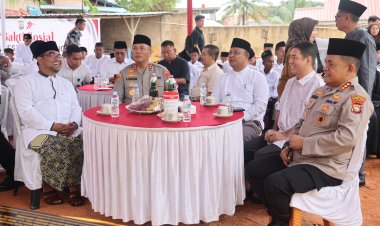KAPOLDA KEPRI RESMIKAN SANITASI DI PONPES DAARUL HIKAM BATAM