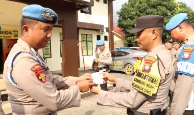 Pembinaan Etika dan Sosialisasi Perpol, Kapolsek Bengkong Sebut Penting untuk Personelnya