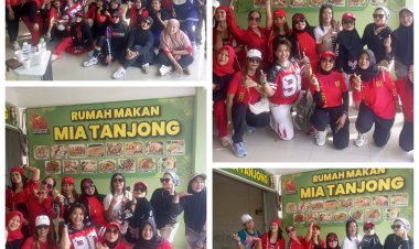Senam Sehat Padati Rumah Makan Mia Tanjong Bersama Inst. Sulis dan 7 Zin Batam