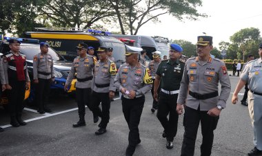 POLDA KEPRI GELAR APEL PASUKAN OPERASI PATUH SELIGI 2025