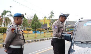 Polres Lingga Gelar Operasi Patuh Seligi 2025: Disiplinkan Pengendara Demi Keselamatan dan Ketertiban Lalu Lintas