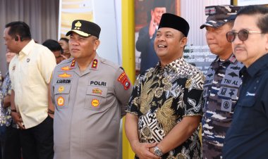 IRJEN POL ASEP SAFRUDIN KAPOLDA KEPRI HADIRI PERESMIAN PABRIK PT STANIA DI BATAM
