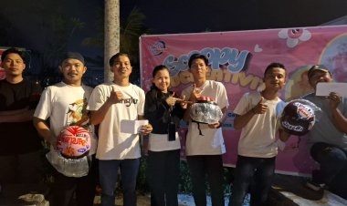 Scoopy Velocreativity: Komunitas Bikers Honda Kepri City Rolling Sambil Adu Kreativitas di Batam