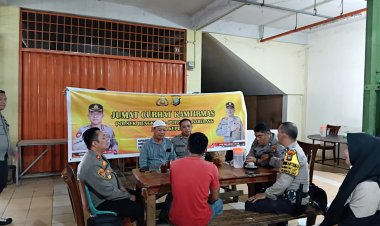 Jumat Curhat Kamtibmas, Polsek Bengkong Dekatkan Diri dengan Warga