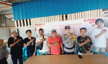 Polsek Batu Ampar Gelar Jumat Curhat, Warga Sambut Baik Komunikasi Terbuka Soal Kamtibmas