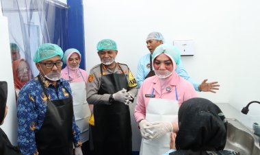 Polresta Barelang Dukung Program Gizi Nasional Lewat Peresmian Satuan Pelayanan Pemenuhan Gizi (SPPG) Polresta Barelang - Polda Kepri