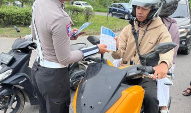 Operasi Patuh Seligi 2025: Polresta Barelang Sosialisasikan Tertib Berlalu Lintas di Batamindo