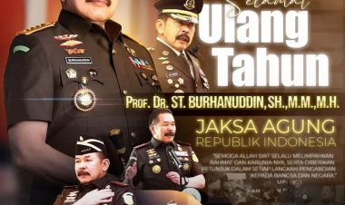 KEJARI BATAM UCAPKAN SELAMAT ULANG TAHUN KEPADA JAKSA AGUNG RI
