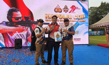 POLDA KEPRI TOREHKAN PRESTASI DI PERTANDINGAN MENEMBAK KAPOLRI CUP 2025
