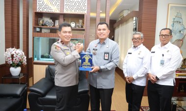 WAKAPOLDA KEPRI SILATURAHMI KE KANTOR WILAYAH HUKUM DAN PEMASYARAKATAN