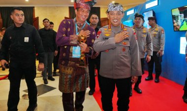 POLRESTA TANJUNGPINANG HARUMKAN NAMA POLDA KEPRI DI MALAM APRESIASI KREASI POLRI UNTUK MASYARAKAT