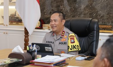 IRJEN POL ASEP SAFRUDIN KAPOLDA KEPRI TERIMA KUNJUNGAN SILATURAHMI KEPALA KEJAKSAAN TINGGI KEPRI