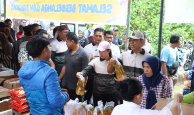 Polres Bintan Gelar Pasar Murah Sambut HUT RI ke-80