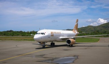 Pesawat Batam–Jambi Mendarat Darurat di Palembang Akibat Cuaca Buruk