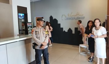 Polsek Bengkong Gelar Minggu Kasih Kamtibmas Bersama Jemaat Gereja Impact Community