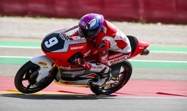 Pebalap Binaan Astra Honda Tembus 10 Besar di JuniorGP Aragon