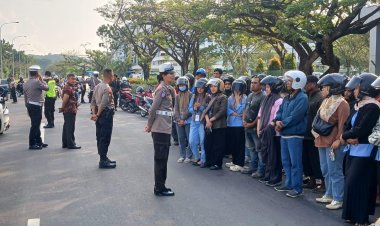 Police Go To Industri: Satlantas Polresta Barelang Gelar Edukasi Keselamatan Berlalu Lintas Di Kawasan Batamindo