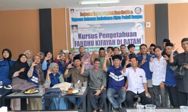 30 Relawan Ambulans Cipta Peduli Bangsa Ikuti Kursus Fardhu Kifayah Kolaborasi YSAI dan MFS Singapura di Batam