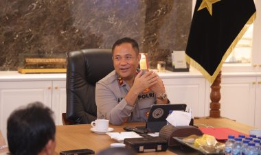 KAPOLDA KEPRI TERIMA AUDIENSI PENGURUS GEMA SADHANA KEPRI