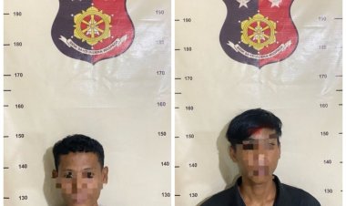 POLSEK SEKUPANG TANGKAP DUA PELAKU CURANMOR, MOTOR KORBAN BERHASIL DIAMANKAN