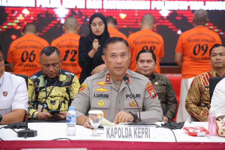 Mafia Tanah Terungkap: Polda Kepri Bersama Polresta Tanjungpinang Umumkan Penangkapan