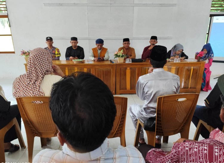Briptu Andika Laksono Dampingi Pembentukan BUMDes Penuba, Tegaskan Komitmen Tata Kelola Profesional