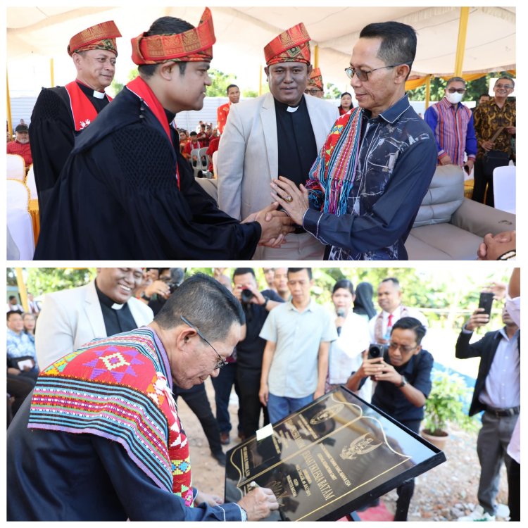 Wali Kota Batam Resmikan Gedung Gereja GMIT Eklesia, Simbol Kokohnya Toleransi di Kota Industri