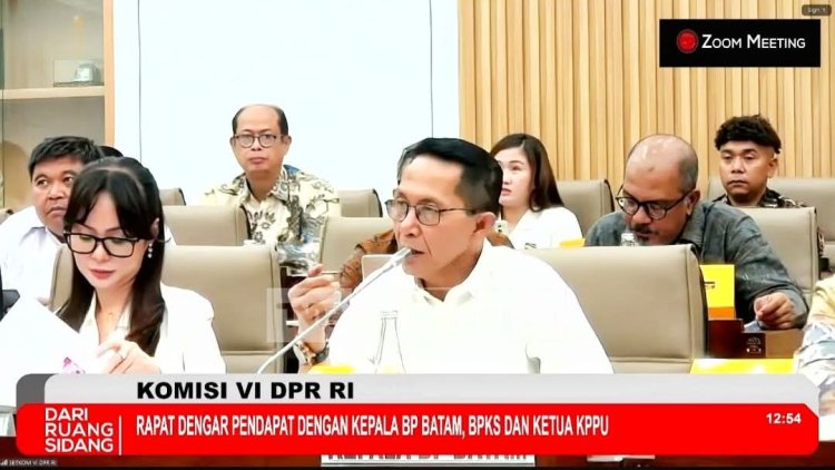 Dorong Batam Jadi Magnet Investasi, Kepala BP Batam Ajukan Tambahan Anggaran Rp 2,88 Triliun ke DPR