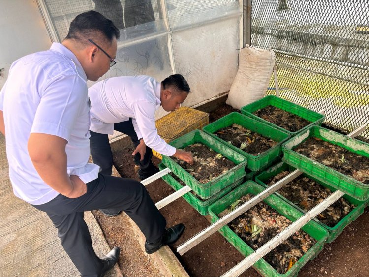 Lapas Kelas IIA Salemba Kelola Sampah Organik untuk Budidaya Maggot