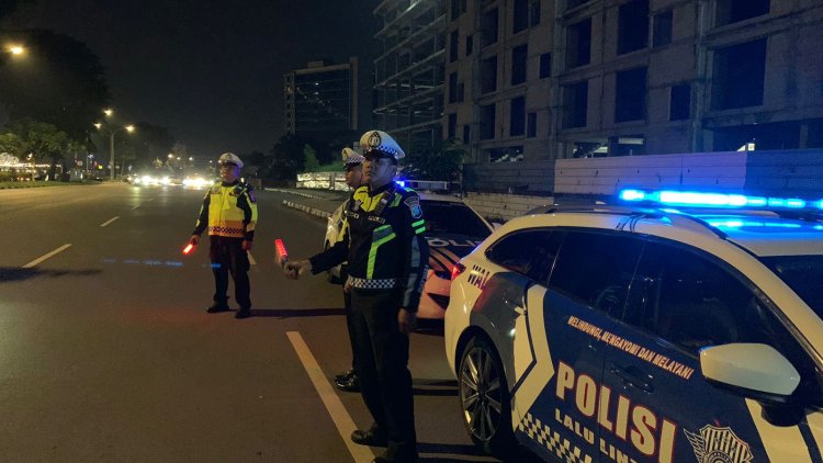 Satlantas Polresta Barelang Gencarkan Patroli Malam Antisipasi Balap Liar dan Menyasar di beberapa Titik Rawan Wilayah Batam
