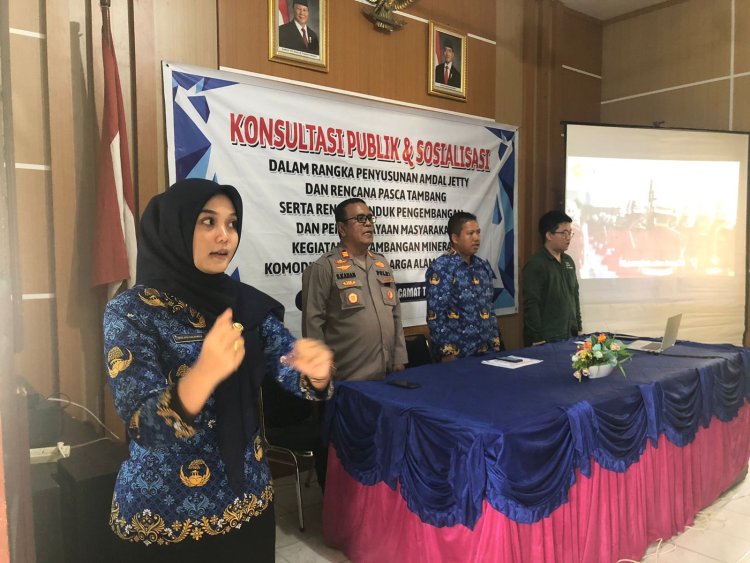 PT. Arga Alam Pongkar Gelar Konsultasi Publik dan Sosialisasi Rencana Pasca Tambang di Tebing