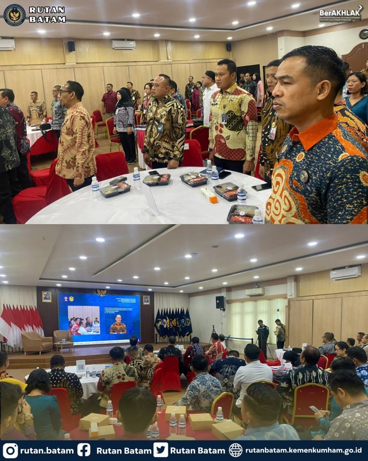 Rutan Batam Ikuti Diseminasi e-Grasi: Dorong Digitalisasi Pengajuan Permohonan Grasi