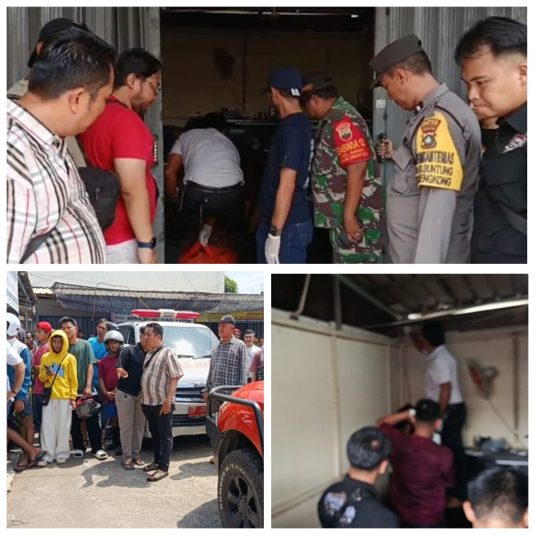 PRIA 29 TAHUN DITEMUKAN MENINGGAL DI KIOS PONSEL DIDUGA AKHIRI HIDUP AKIBAT DEPRESI