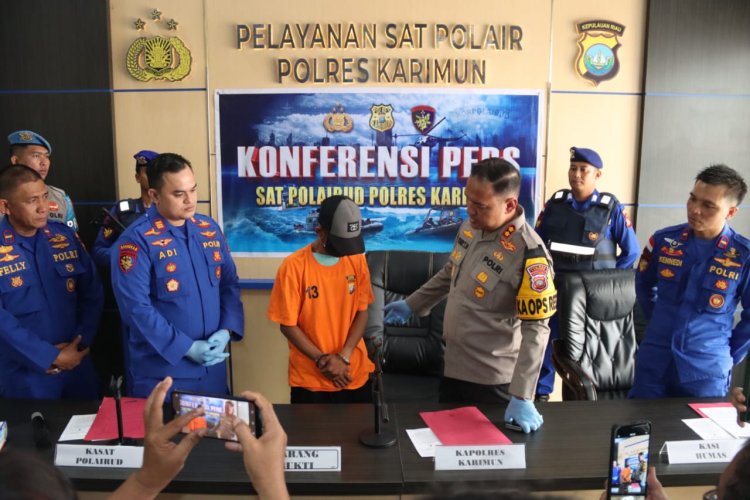 Polres Karimun Ungkap Kasus Pengiriman Pekerja Migran Ilegal di Perairan Durai
