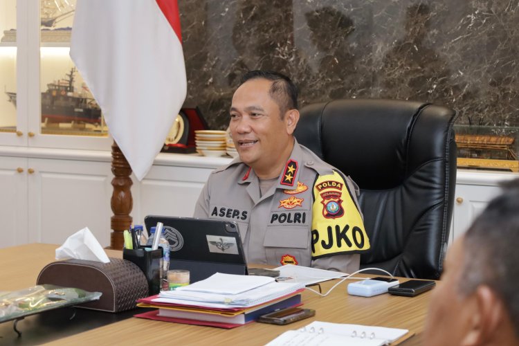 IRJEN POL ASEP SAFRUDIN KAPOLDA KEPRI TERIMA KUNJUNGAN SILATURAHMI KEPALA KEJAKSAAN TINGGI KEPRI
