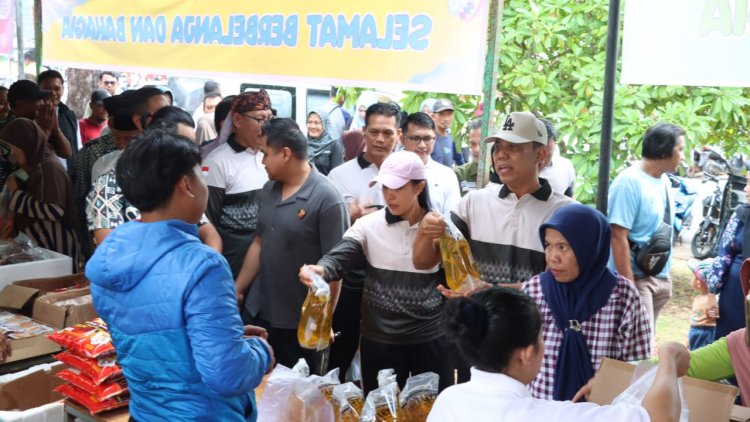 Polres Bintan Gelar Pasar Murah Sambut HUT RI ke-80