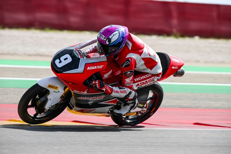 Pebalap Binaan Astra Honda Tembus 10 Besar di JuniorGP Aragon