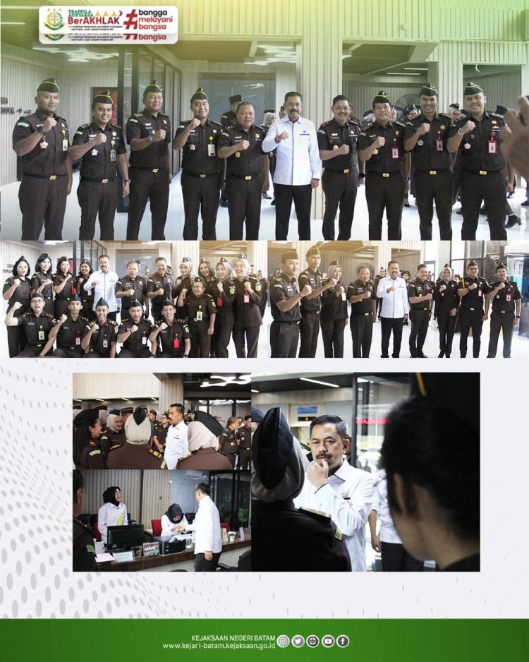 Plt. Wakil Jaksa Agung RI Kunjungi Kejari Batam, Tekankan Penguatan Peran Intelijen dan Sinergi Penegakan Hukum