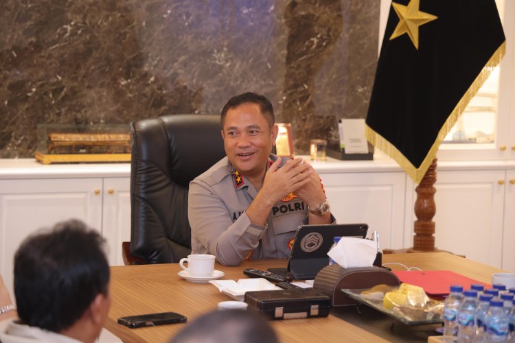 KAPOLDA KEPRI TERIMA AUDIENSI PENGURUS GEMA SADHANA KEPRI