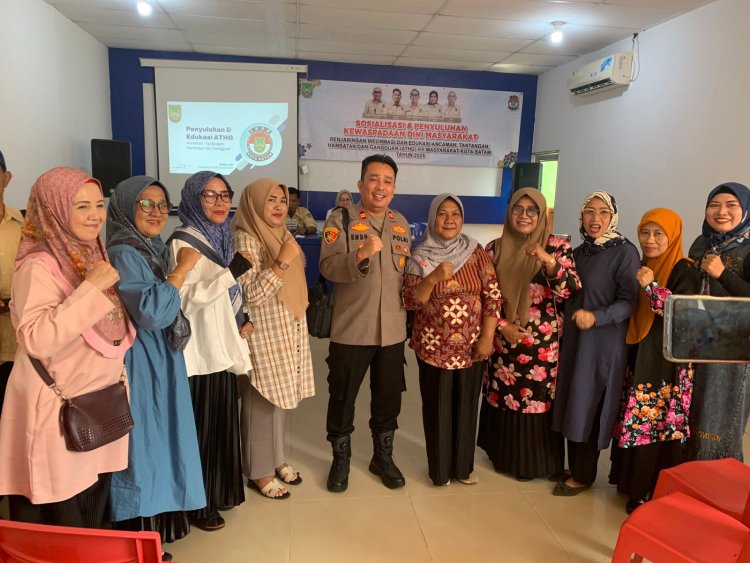 Kapolsek Bengkong Menghadiri Sosialisasi Kewaspadaan Dini Masyarakat Bersama FKDM Kota Batam