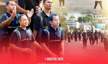 Jaga Kebugaran & Kebersamaan, Kejari Batam Gelar Senam Pagi Rutin