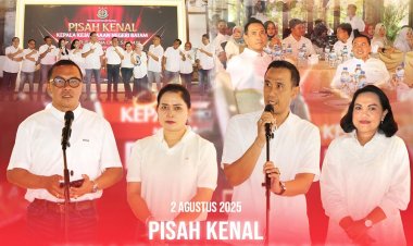 Kejaksaan Negeri Batam Gelar Pisah Kenal Kajari, I Wayan Wiradarma Resmi Gantikan I Ketut Kasna Dedi