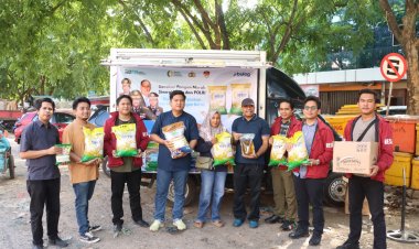 Pasar Murah, Bulog Kota Batam Bersama Polresta Barelang Jaga Stabilitas Harga Bahan Pokok